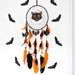 Black Cat Halloween Dreamcatcher - The Gift Cabin UK