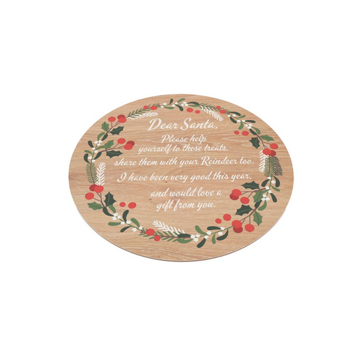 Treats for Santa Serving Plate - The Gift Cabin UK