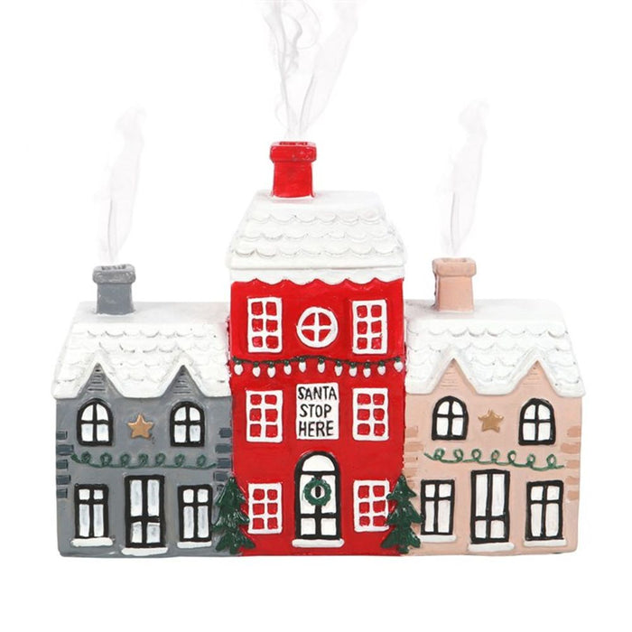 Christmas Village Incense Cone Holder - The Gift Cabin UK