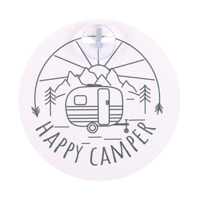 Happy Camper Window Sign - The Gift Cabin UK