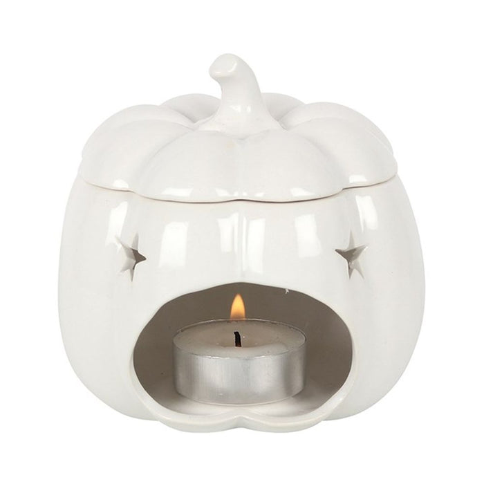 White Pumpkin Oil Burner - The Gift Cabin UK