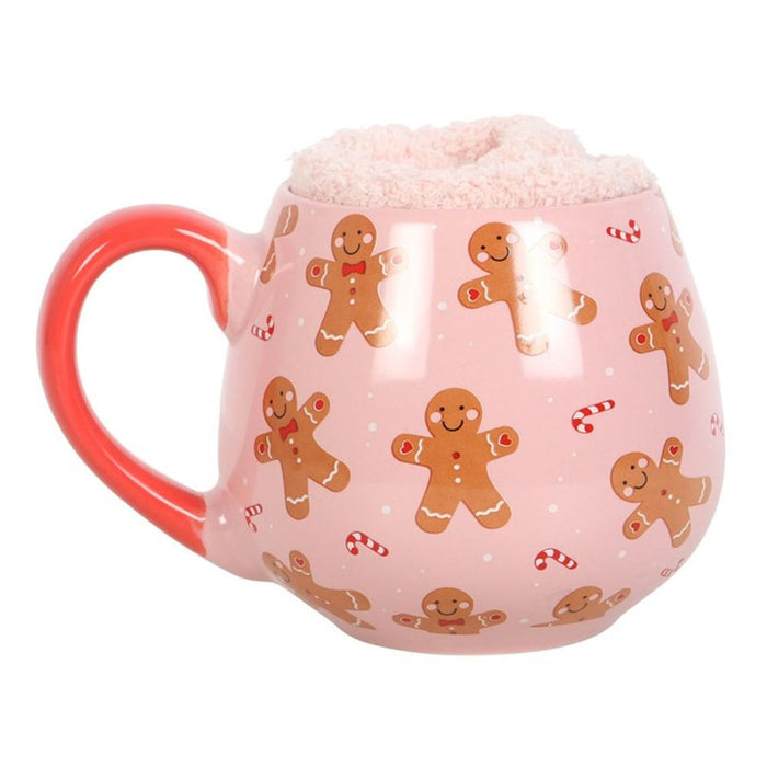 Gingerbread Mug and Socks Set - The Gift Cabin UK