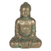 Verdigris Effect 58cm Hands In Lap Sitting Garden Buddha - The Gift Cabin UK