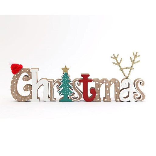 Christmas Word Ornament - The Gift Cabin UK