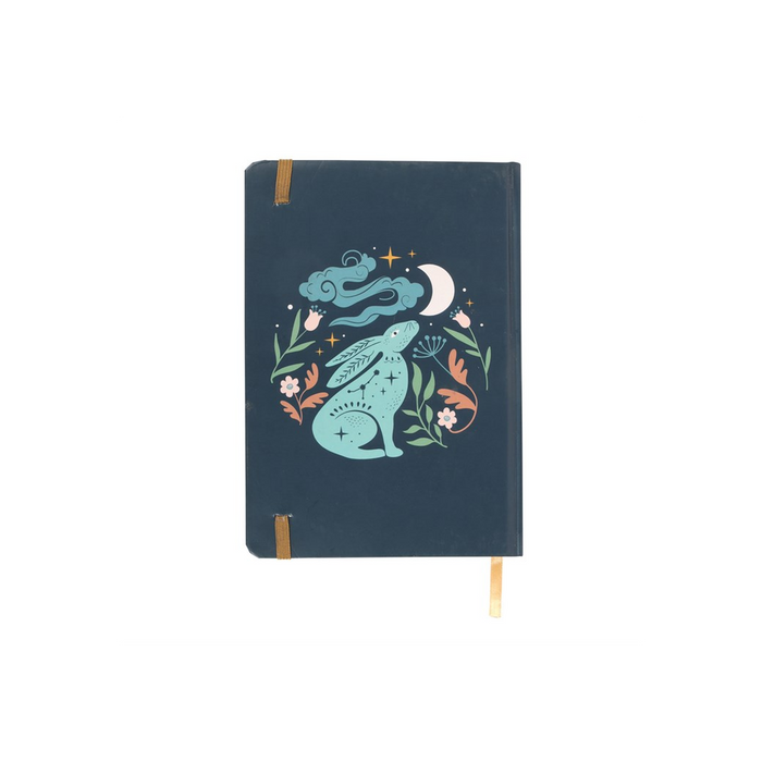 Midnight Hare A5 Notebook - The Gift Cabin UK