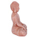 Terracotta Effect 52cm Sitting Garden Buddha - The Gift Cabin UK