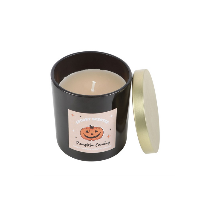 Pumpkin Carving Spiced Pumpkin Candle - The Gift Cabin UK