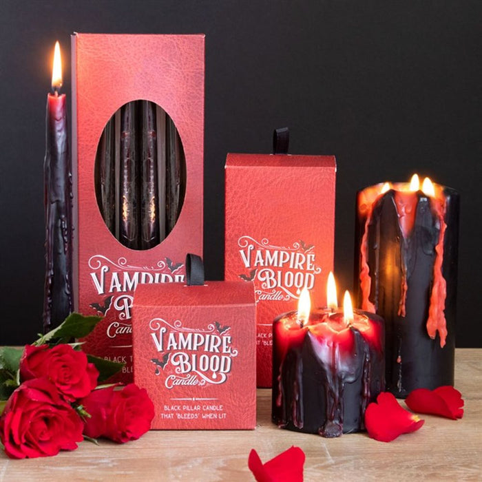 Large Vampire Blood Pillar Candle - The Gift Cabin UK