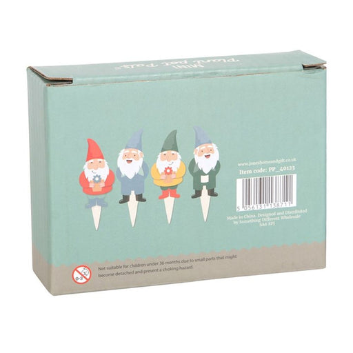 Set of 4 Mini Gnome Plant Pot Pals - The Gift Cabin UK