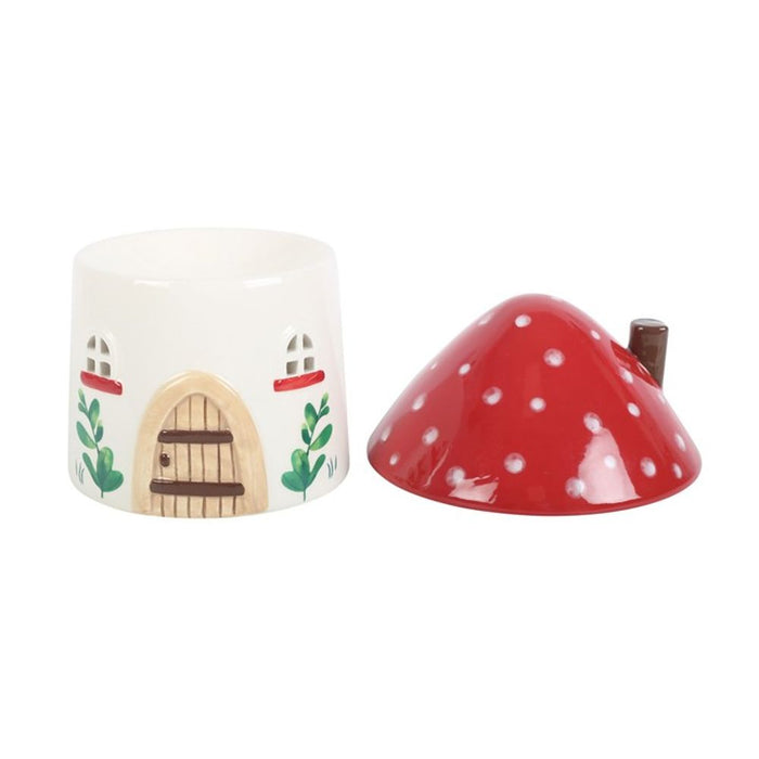 Mushroom House Oil Burner and Wax Warmer - The Gift Cabin UK