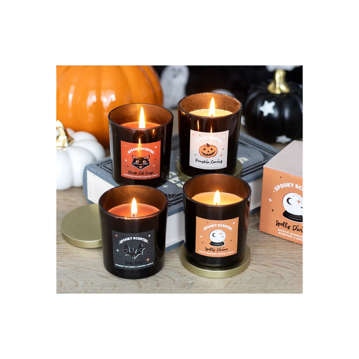 Pumpkin Carving Spiced Pumpkin Candle - The Gift Cabin UK