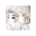 Mr and Mrs Boo Ghost Shaped Mug Set - The Gift Cabin UK