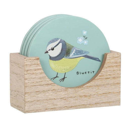 British Garden Birds Coaster Set - The Gift Cabin UK