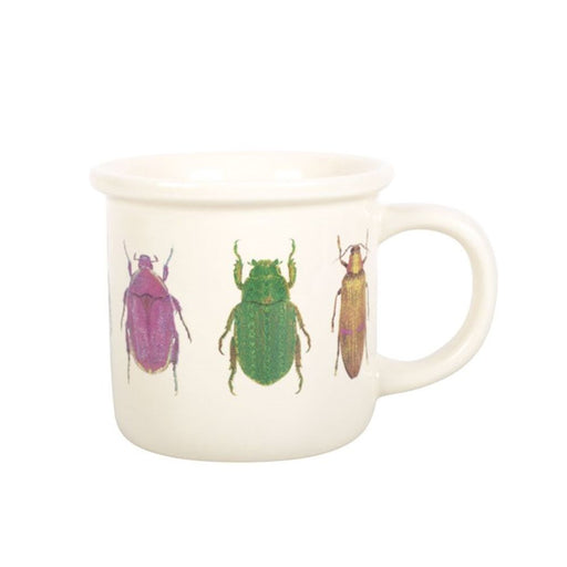 Off White Beetle Mug - The Gift Cabin UK