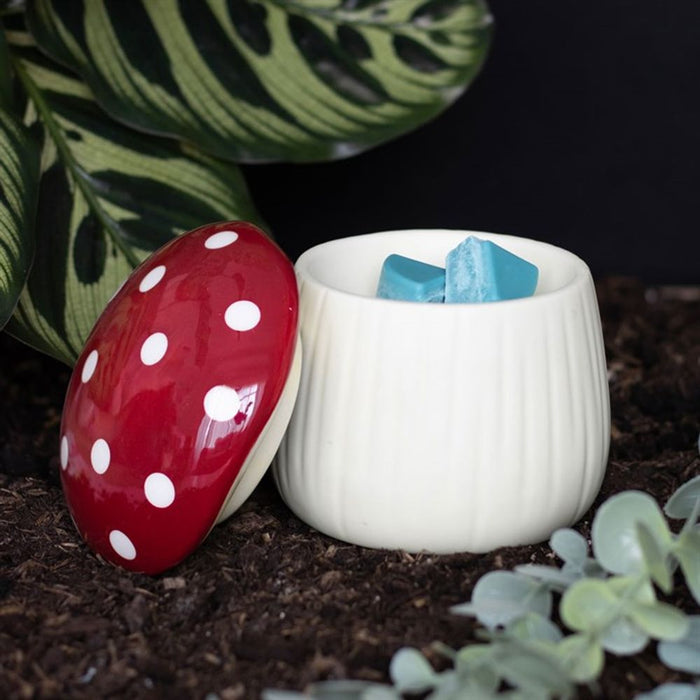 Mushroom Shaped Oil Burner and Wax Warmer - The Gift Cabin UK