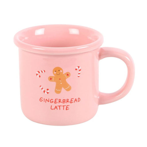 Pink Gingerbread Latte Mug - The Gift Cabin UK