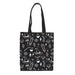 Crystal Witch Print Polycotton Tote Bag - The Gift Cabin UK