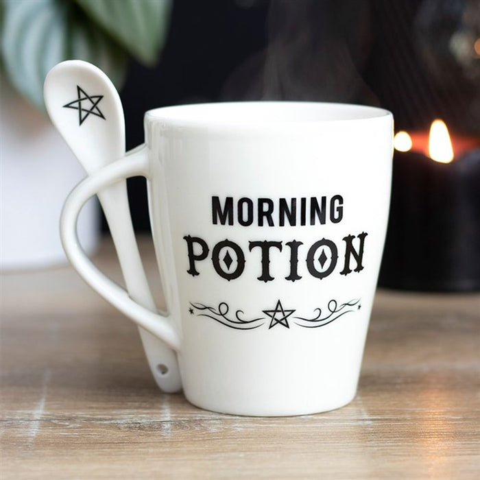 Morning Potion Mug and Spoon Set - The Gift Cabin UK