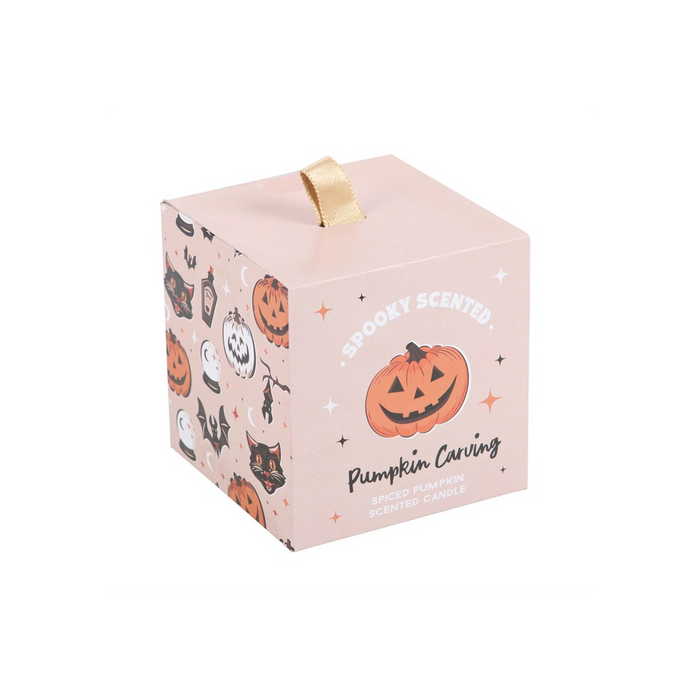 Pumpkin Carving Spiced Pumpkin Candle - The Gift Cabin UK