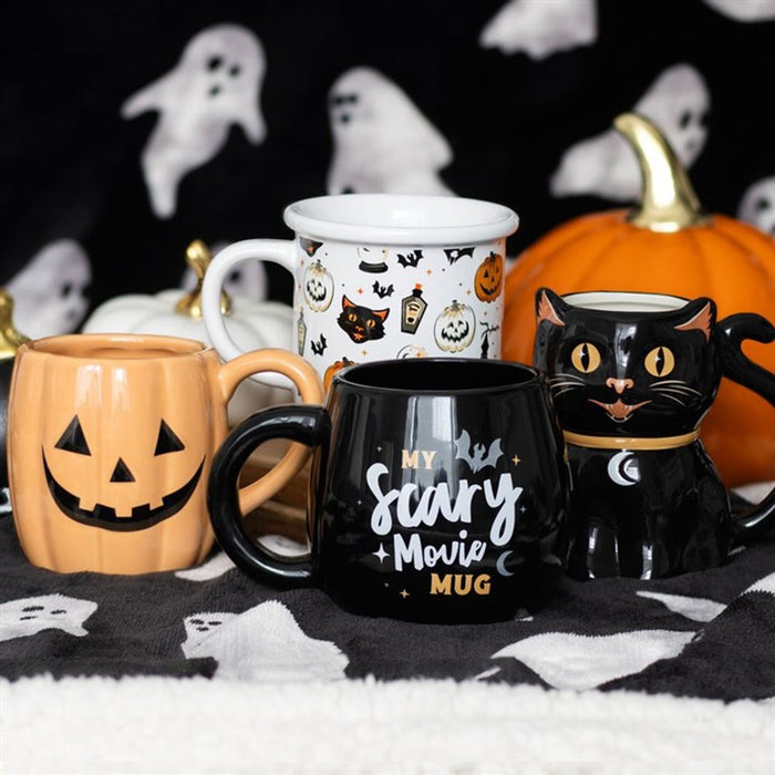 Spooky Black Cat Shaped Mug - The Gift Cabin UK