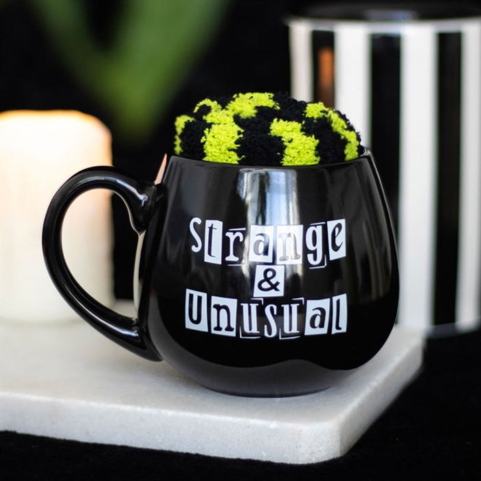 Strange & Unusual Mug and Socks Set - The Gift Cabin UK