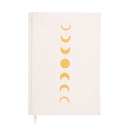 Moon Phase Velvet A5 Notebook - The Gift Cabin UK