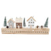 Wooden House Advent Calendar with Trees - The Gift Cabin UK