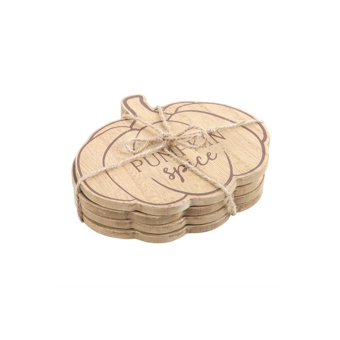 Pumpkin Spice Coaster Set - The Gift Cabin UK