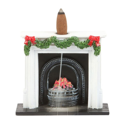 Christmas Fireplace Backflow Incense Burner - The Gift Cabin UK