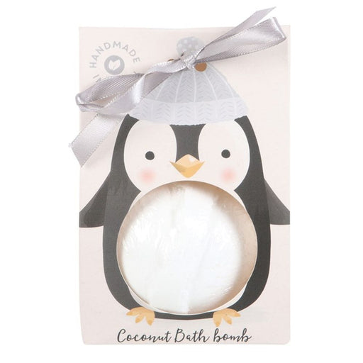 Penguin Coconut Bath Bomb - The Gift Cabin UK