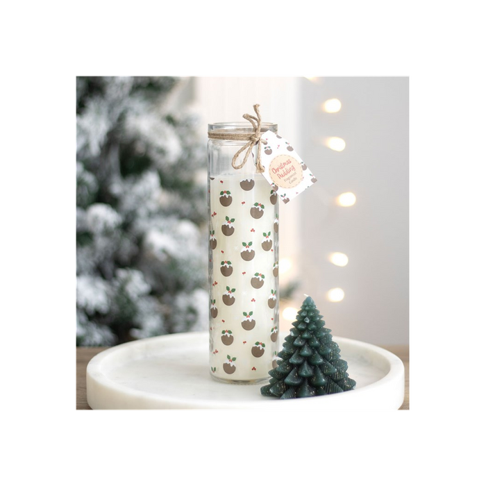 Christmas Pudding Advent Tube Candle - The Gift Cabin UK