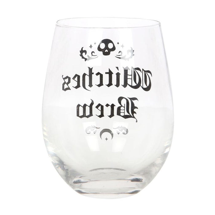 Witches Brew Stemless Wine Glass - The Gift Cabin UK