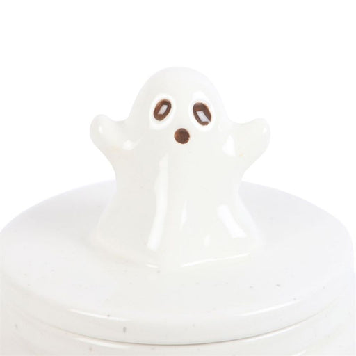 Hey Boo Ghost Storage Jar - The Gift Cabin UK