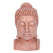 41cm Terracotta Effect Buddha Head Ornament - The Gift Cabin UK