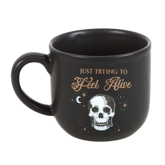 Trying To Feel Alive Mug - The Gift Cabin UK