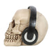 Skull Ornament with Headphones - The Gift Cabin UK