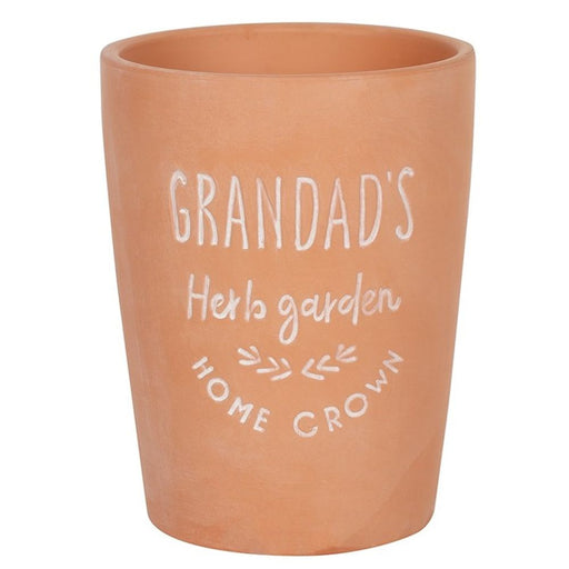 Grandad's Garden Terracotta Plant Pot - The Gift Cabin UK