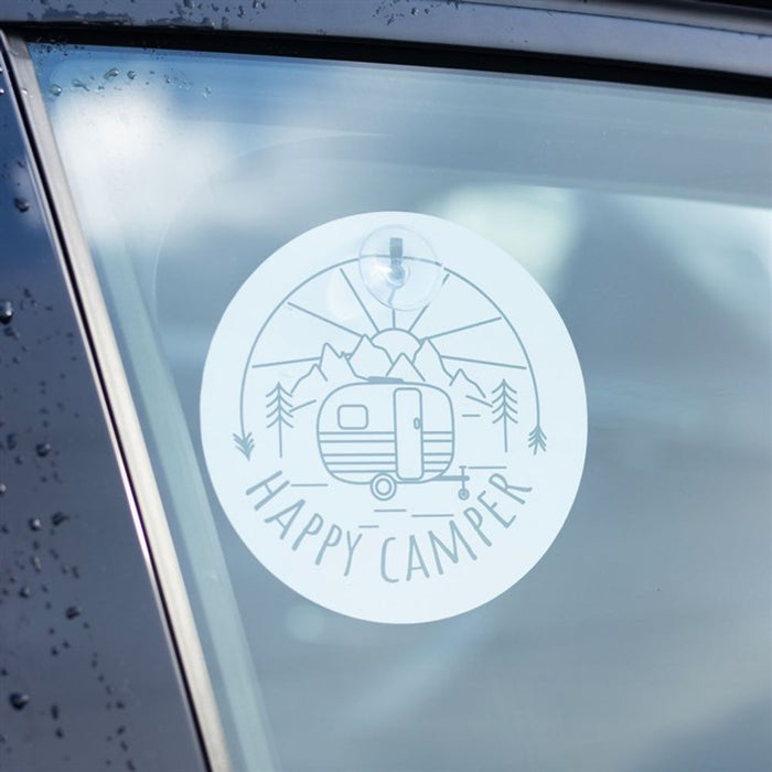 Happy Camper Window Sign - The Gift Cabin UK