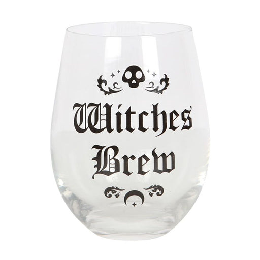 Witches Brew Stemless Wine Glass - The Gift Cabin UK