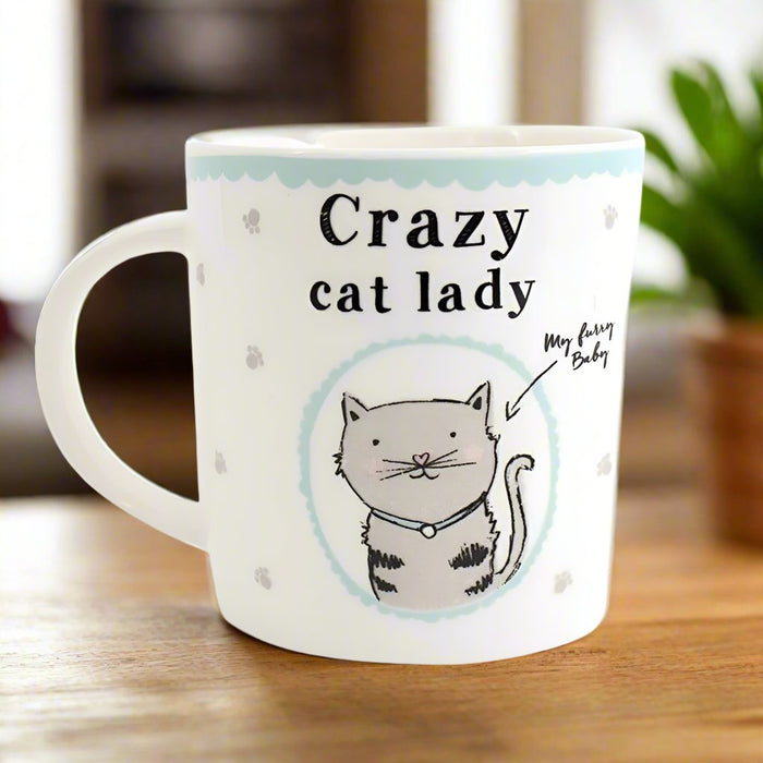 Crazy Cat Lady Boxed Mug - The Gift Cabin UK