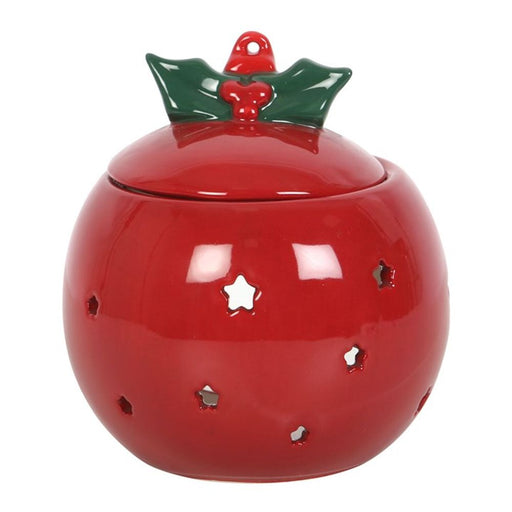 Red Bauble Oil Burner - The Gift Cabin UK