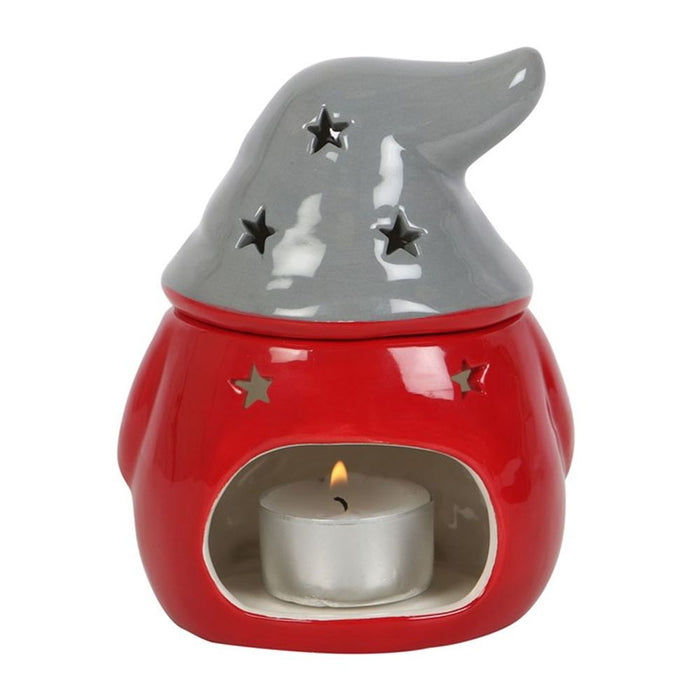 Red and Grey Gonk Oil Burner - The Gift Cabin UK