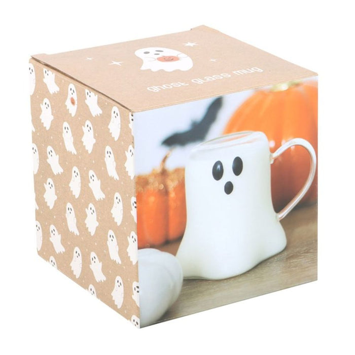 Ghost Shaped Glass Mug - The Gift Cabin UK