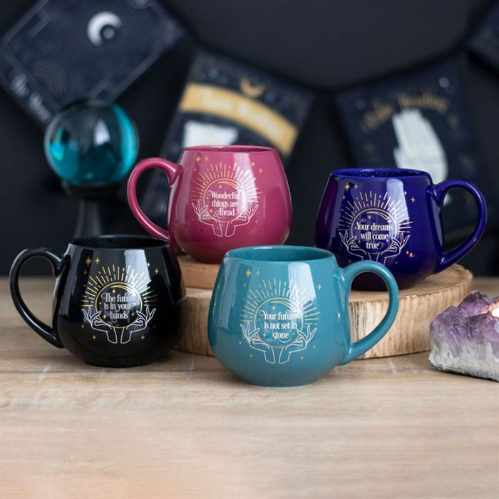 Pink Fortune Teller Colour Changing Mug - The Gift Cabin UK