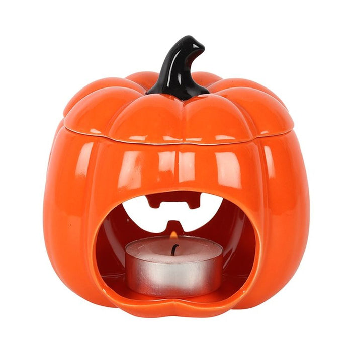 Orange Jack-O-Lantern Oil Burner - The Gift Cabin UK