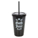 Goth Juice Plastic Tumbler with Straw - The Gift Cabin UK