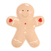 Gingerbread Man Ceramic Serving Plate - The Gift Cabin UK