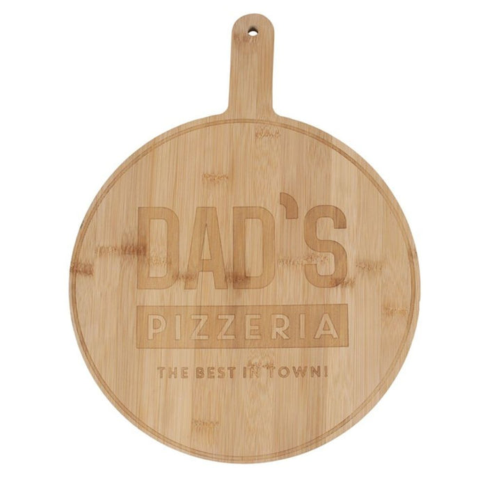 Dad's Pizzeria Bamboo Pizza Board - The Gift Cabin UK