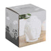 White Buddha Head Oil Burner - The Gift Cabin UK