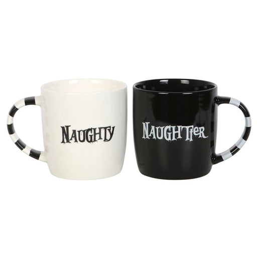 Naughty & Naughtier Couples Mug Set - The Gift Cabin UK